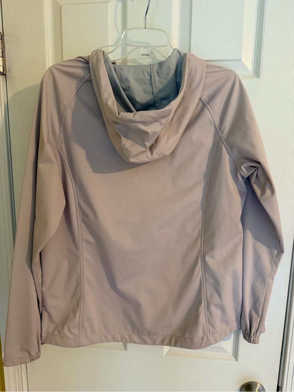 New Balance Women's Pale Pink Hooded Zip Jacket - Picture 2 of 5